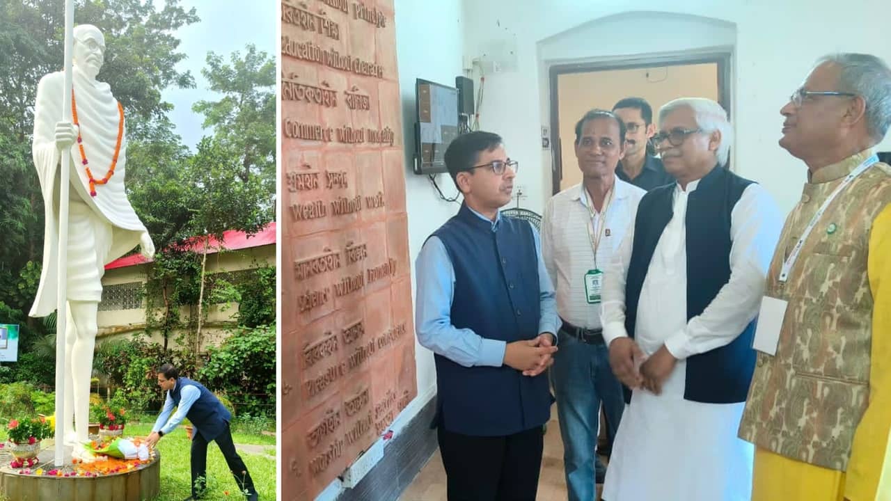 Gandhi Jayanti: হিংসা কখনও ন্যায় বিচার দিতে পারে না, নোয়াখালীতে গান্ধী আশ্রম পরিদর্শন করে বার্তা হাই কমিশনারের