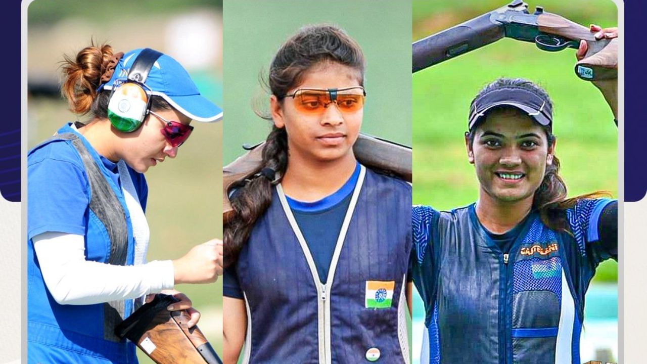 Asian Games 2023, Shooting: রুপোলি ঝলক! ৫০ মিটার ট্র্যাপ শুটিংয়ে রুপো রাজেশ্বরী-মনীষা-প্রীতির