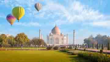 Taj Mahal: পুজোয় আগ্রা বেড়াতে যাচ্ছেন? তাজমহল দেখুন হট এয়ার বেলুনে চেপে