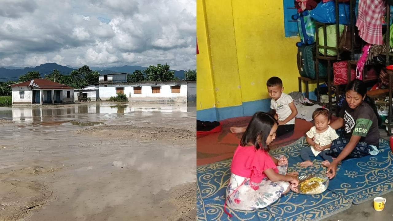 Sikkim-Jalpaiguri: মোটা পলির চাদড়ে ঢাকা রাস্তাঘাট-স্কুল, জমিতে নষ্ট ফসল, ত্রাণ শিবিরই ভরসা টোটগাঁওয়ের প্রায় ৩৫০ পরিবারের