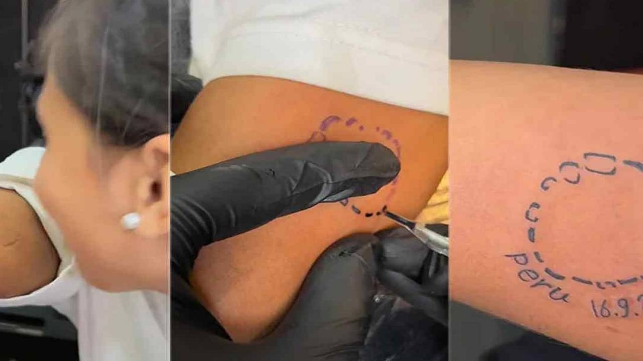 Viral Video: এ কেমন ভালবাসা! হাতে কামড়ে দিল প্রেমিকা, সেই দাঁতের দাগই ট্যাটু করাল প্রেমিক যুবক