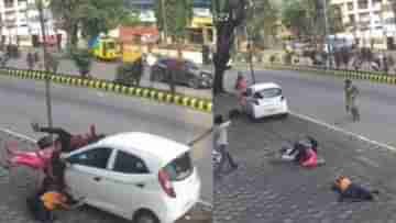 Hit & Run Video: রাস্তা ছেড়ে ফুটপাথে গাড়ি, ধাক্কা ৫ জনকে, পিষে মৃত্যু যুবতীর, দেখুন হাড়হিম করা ভিডিয়ো