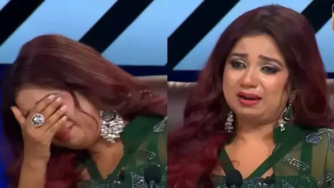 Shreya Ghoshal Crying Video: হৃদয়বিদারক কান্না শ্রেয়া ঘোষালের, কিন্তু কেন?