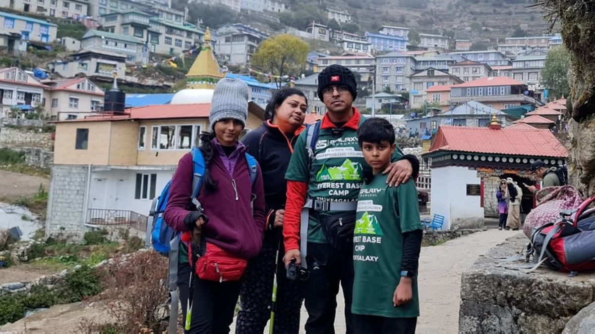Jaiswal Family Everest Base Camp: স্কুলের জন্য় এভারেস্টের বেস ক্যাম্পে