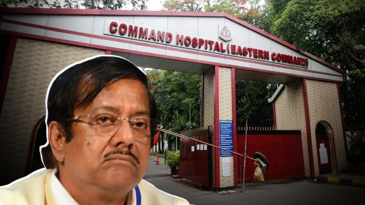 Jyotipriya Mallick স্বাস্থ্য পরীক্ষার জন্য বালু কম্যান্ড হাসপাতালে