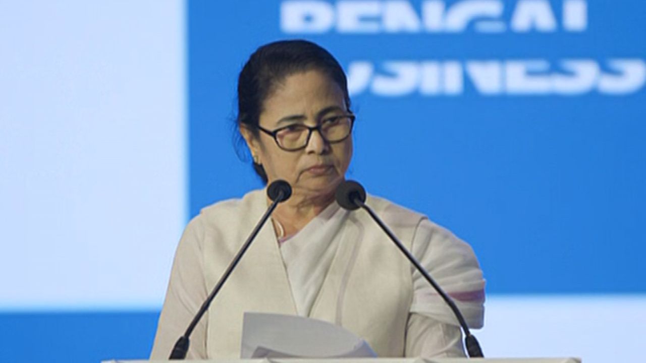 Mamata Banerjee in BGBS: বাংলায় বিনিয়োগে কী কী সুবিধা? স্থায়ী সরকারের গুরুত্ব বোঝালেন মমতা Mamata Banerjee in BGBS: বাংলায় বিনিয়োগে কী কী সুবিধা? স্থায়ী সরকারের গুরুত্ব বোঝালেন মমতা