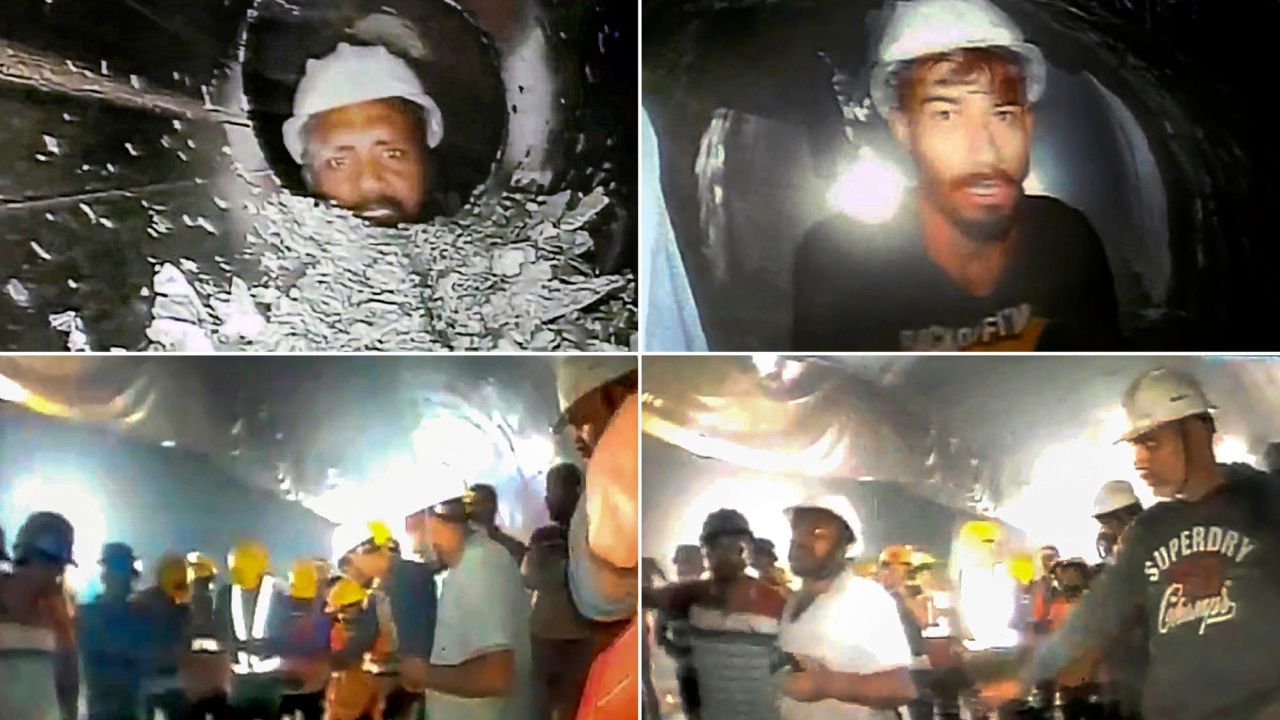 Uttarkashi Tunnel Collapse: 'আর একটু ধৈর্য্য ধরো, খুব তাড়াতাড়ি বের করে আনব', ১০দিন পর আশ্বাস পেলেন উত্তরকাশীর ৪১ শ্রমিক Uttarkashi Tunnel Collapse: 'আর একটু ধৈর্য্য ধরো, খুব তাড়াতাড়ি বের করে আনব', ১০দিন পর আশ্বাস পেলেন উত্তরকাশীর ৪১ শ্রমিক