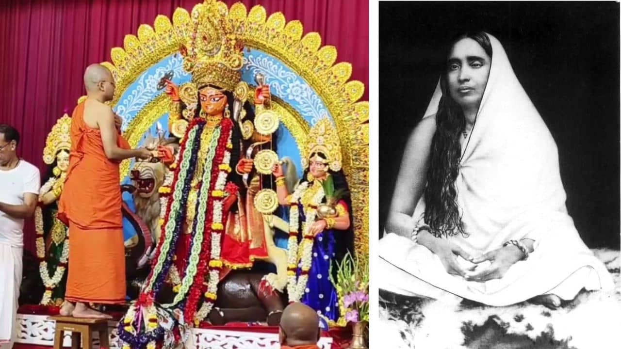 Jagadhatri Pujo: কালী নেয়নি তো কী হয়েছে, আমি নেব তোর নৈবেদ্য, সারদার মাকে বলেছিলেন জগদ্বাত্রী