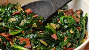 Easy Fried Spinach Recipe: শীতের দিনে পালং দিয়ে বানিয়ে নিন এই রেসিপি, গরম ভাতে এর কোনও জুড়ি নেই