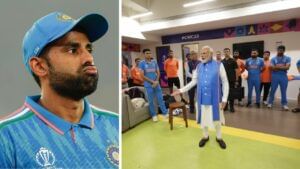 ICC World Cup 2023: ড্রেসিংরুমে মোদীর অনুপ্রেরণা মূলক বার্তা, বিশ্বকাপে ভক্তদের বিরাট সমর্থন নিয়ে যা বললেন স্কাই… ICC World Cup 2023: ড্রেসিংরুমে মোদীর অনুপ্রেরণা মূলক বার্তা, বিশ্বকাপে ভক্তদের বিরাট সমর্থন নিয়ে যা বললেন স্কাই…