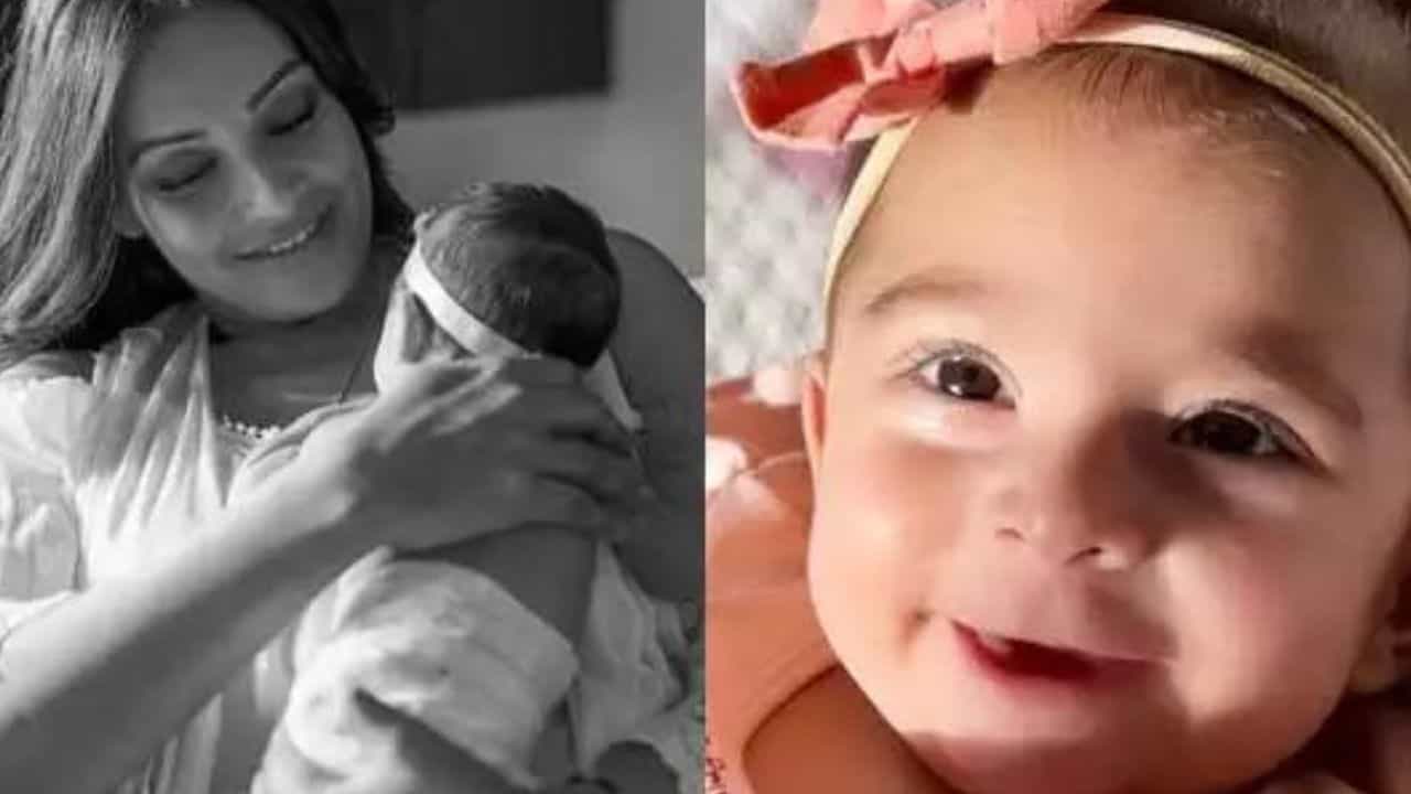 ১৪ মাসেই পাক্কা মেকআপ আর্টিস্ট কন্যা দেবী; প্রমাণ দিলেন বিপাশা বসু ...