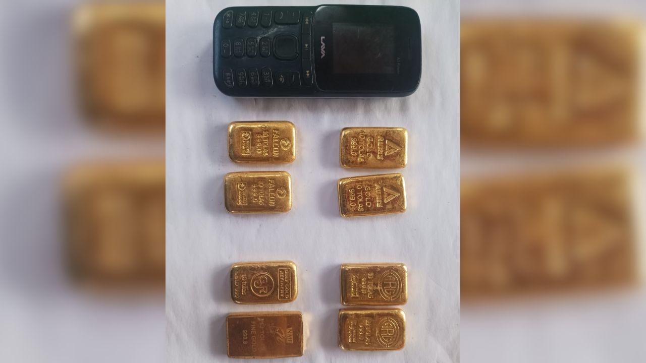 Gold Seized: বাংলাদেশ থেকে বেড়া টপকে 'এল' মোবাইল ফোন, সোনার বিস্কুট...