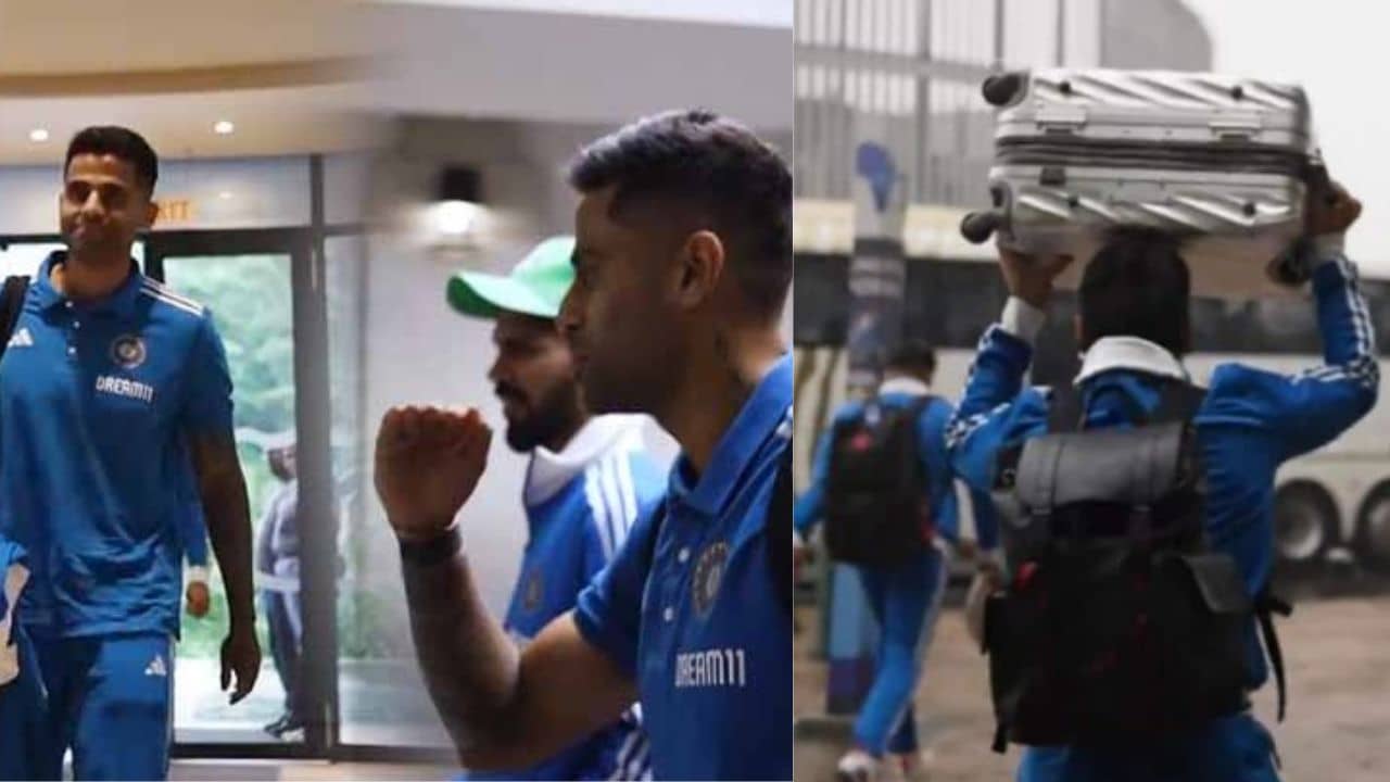 IND vs SA: ডারবানে অদ্ভুত দৃশ্য, মাথায় ট্রলি নিয়ে ছুটছেন শ্রেয়স, কিন্তু কেন?