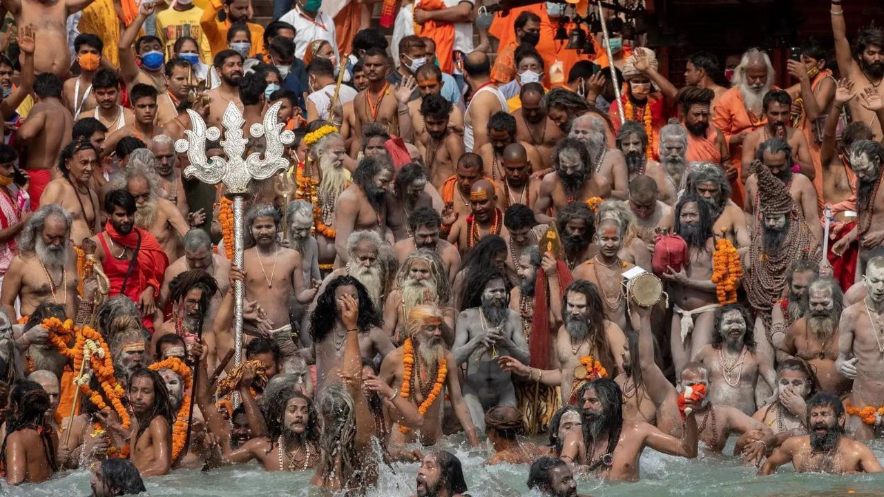 মহাকুম্ভের মত পবিত্র ধর্মীয় অনুষ্ঠানের জন্য মুখিয়ে থাকেন সাধুসন্তরা। বিশেষ করে নাগাসাধুদের ভিড় হয় চোখে পড়ার মত। শাহি স্নান ছাড়াও এই সময় সাধুরা ডেরা বেঁধে ধ্যানে মগ্ন থাকেন। ভক্তদের আশীর্বাদও করে থাকেন। সারাবছর ধরে নাগা সাধুদের চোখে দেখা যায় না। তবে নাগা সাধুদের শুধুমাত্র কুম্ভ মেলা, মাঘ মেলার মতো বিশেষ অনুষ্ঠানে দেখা যায়। 