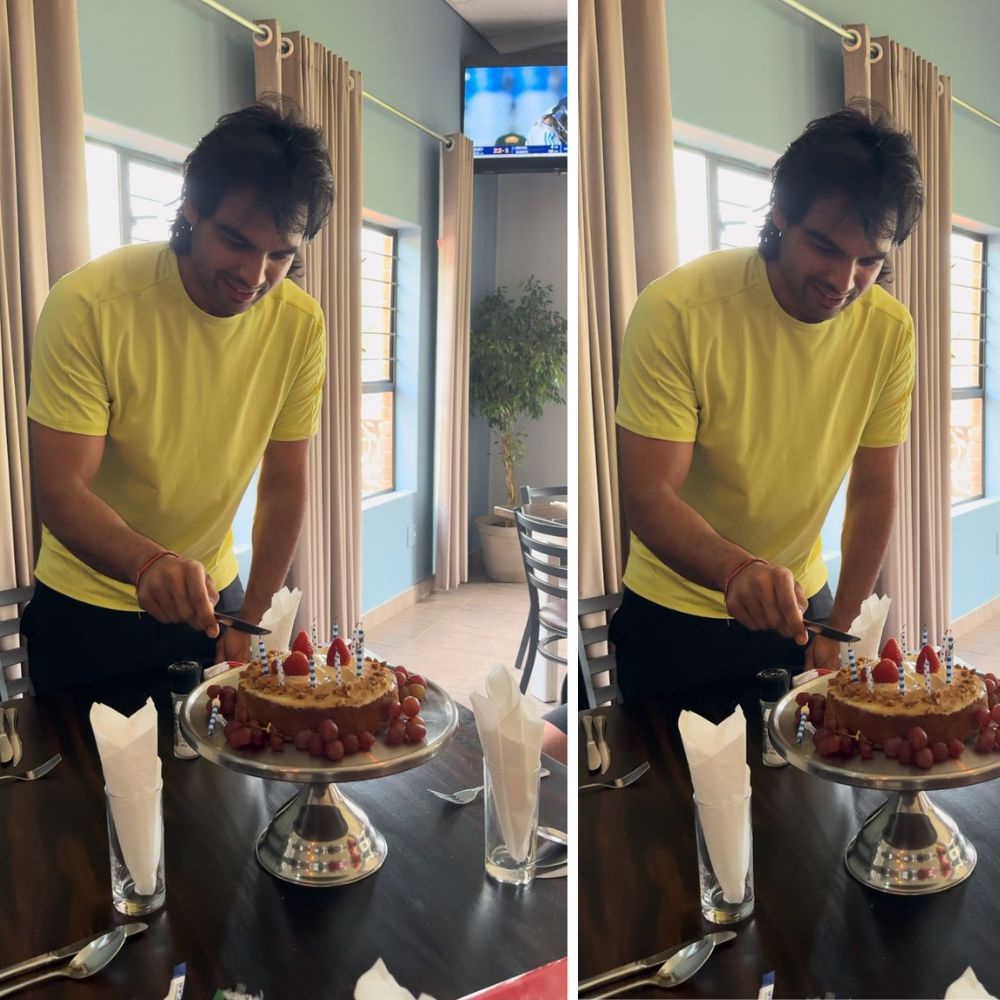 Neeraj Chopra's happy birthday