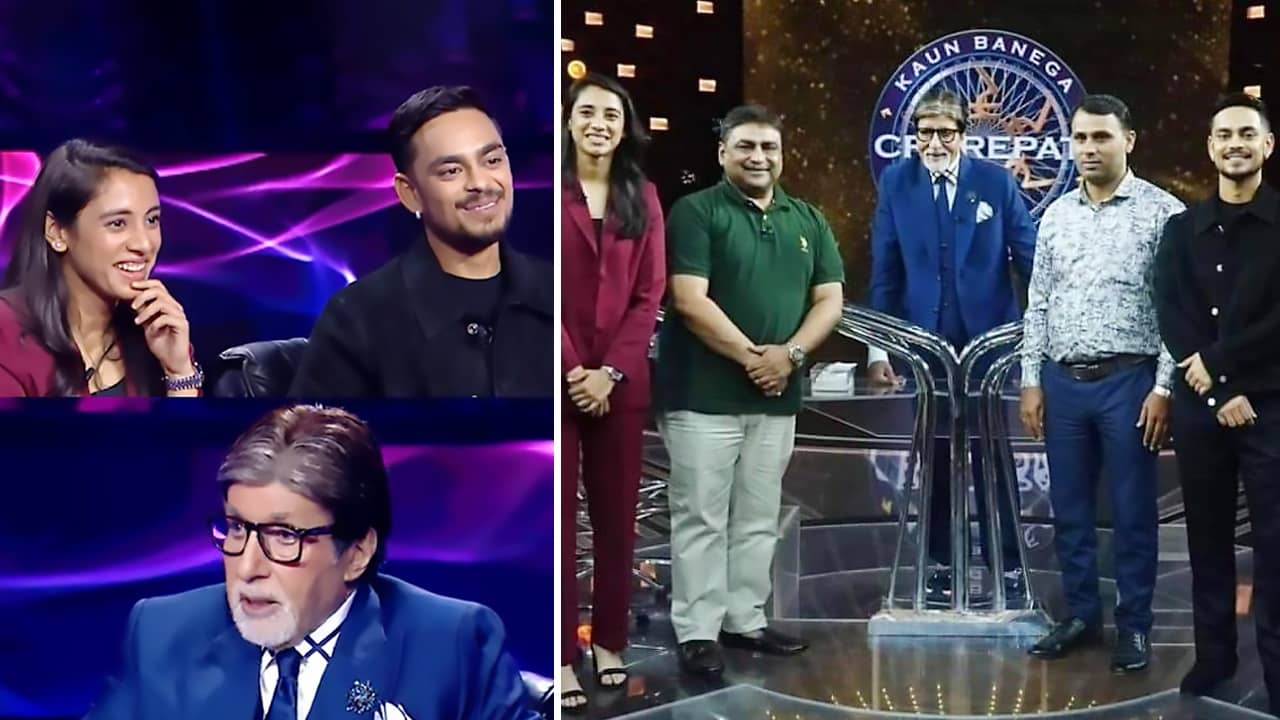 Smriti Mandhana: অমিতাভ বচ্চনের শোতে স্মৃতি, কেমন ছেলে পেলে বিয়ে করবেন?