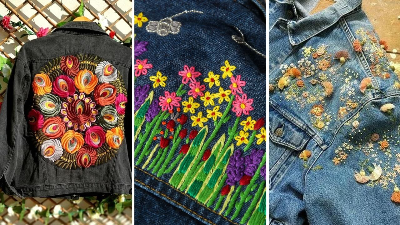 Embroidery Jackets: জ্যাকেটে কেতা দেখাতে চান? ডেনিমের গায়ে এমব্রয়ডারির কাজ, জানুন এবারের ট্রেন্ড