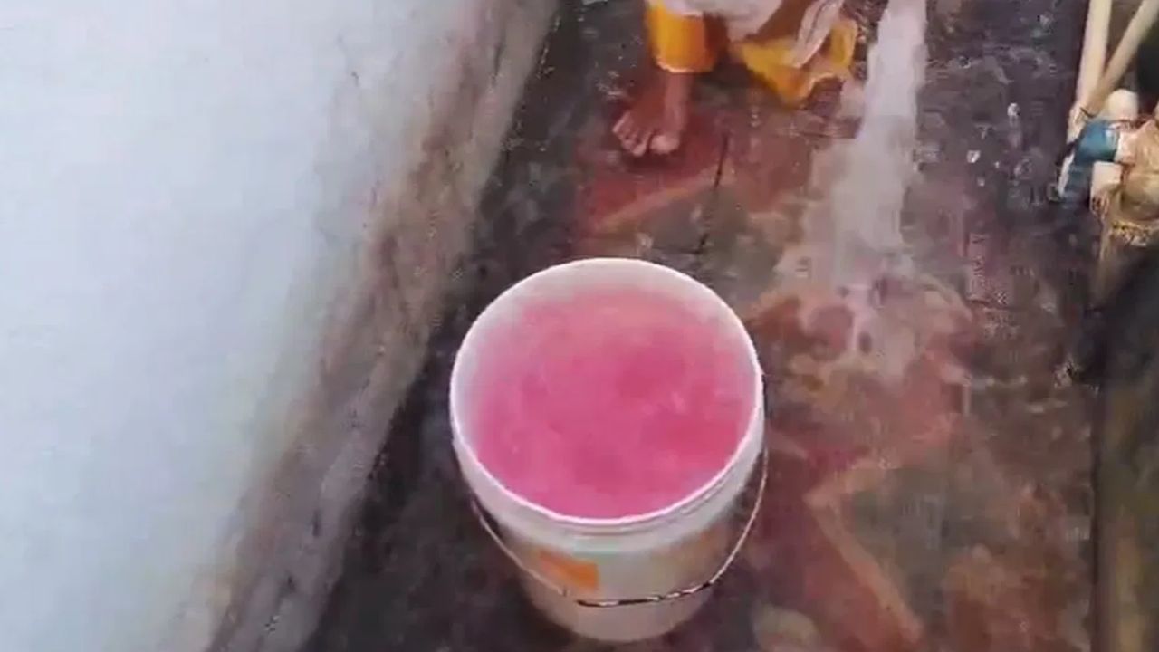 Telengana Pink Water: কুয়ো থেকে হু হু করে বেরচ্ছে গোলাপি জল, সাত সকালে চক্ষু চড়কগাছ বাসিন্দাদের