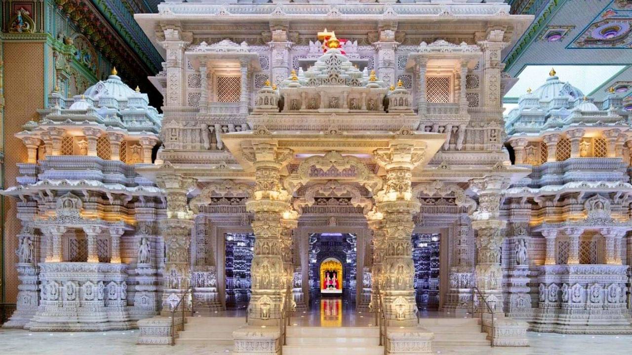 BAPS Akshardham Temple: হিন্দু সংস্কৃতির অন্যতম কেন্দ্র হয়ে উঠেছে নিউ জার্সির স্বামী নারায়ণ অক্ষরধাম মন্দির