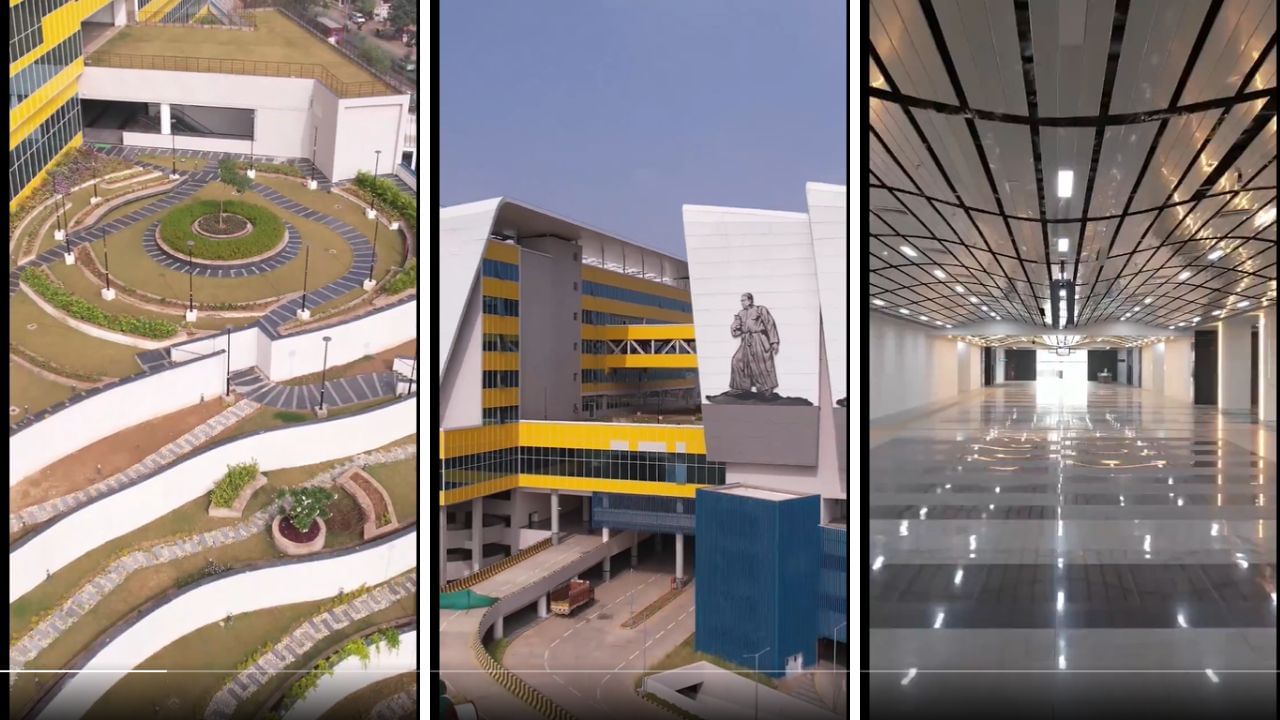 Bullet Train Station VIDEO: ১,৩৩,০০০ বর্গমিটার জুড়ে তৈরি হল ভারতের প্রথম বুলেট ট্রেনের স্টেশন