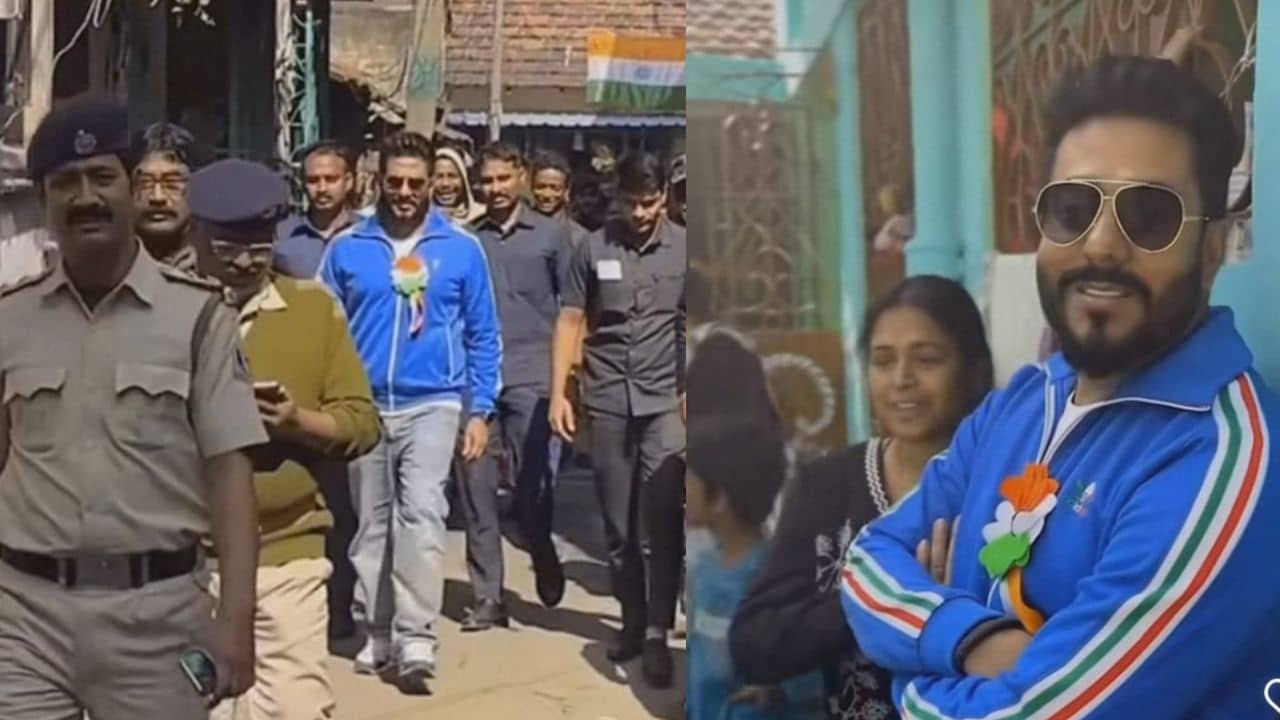 সেই দেওয়াল, সেই চেনা রাস্তা, জন্মস্থানে ফিরে গিয়ে আবেগঘন রাজ