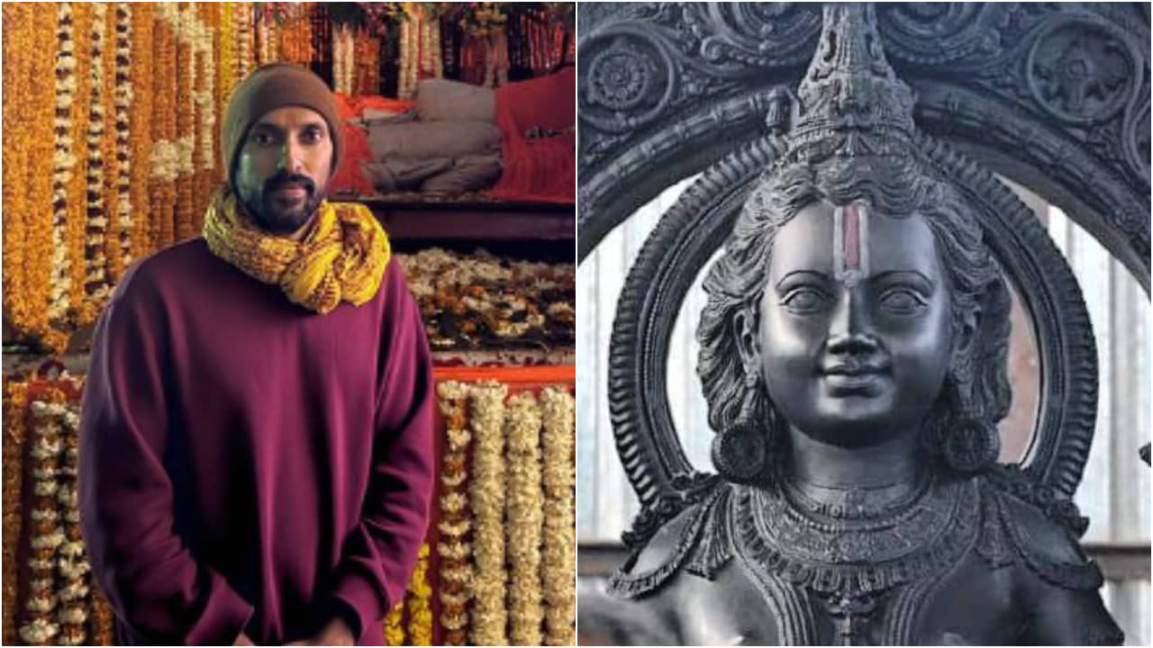 Arun Yogiraj: রামলালার মূর্তি দেখতে আসতেন হনুমান, অদেখা ছবি দিলেন অরুণ যোগীরাজ