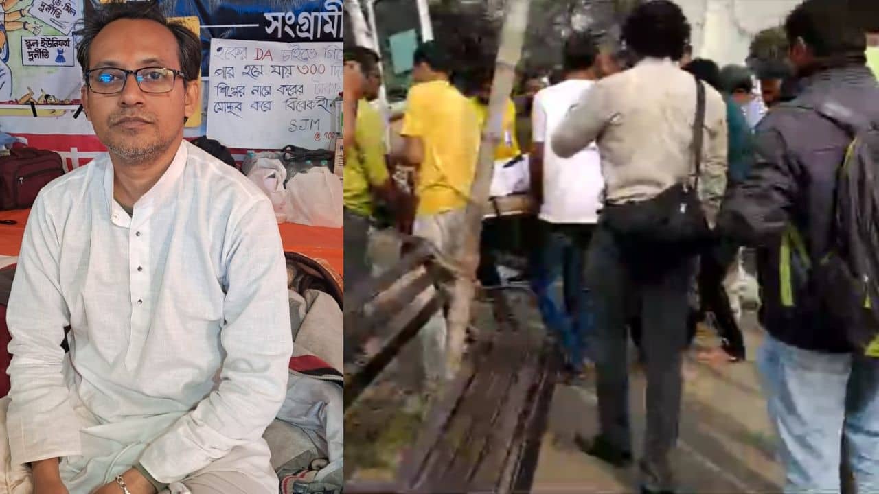 DA Agitation: মানুষের শরীর তো, আসলে এটাই চাইছিল সরকার..., DA মঞ্চে ঘটেই গেল অনাকাঙ্খিত ঘটনা