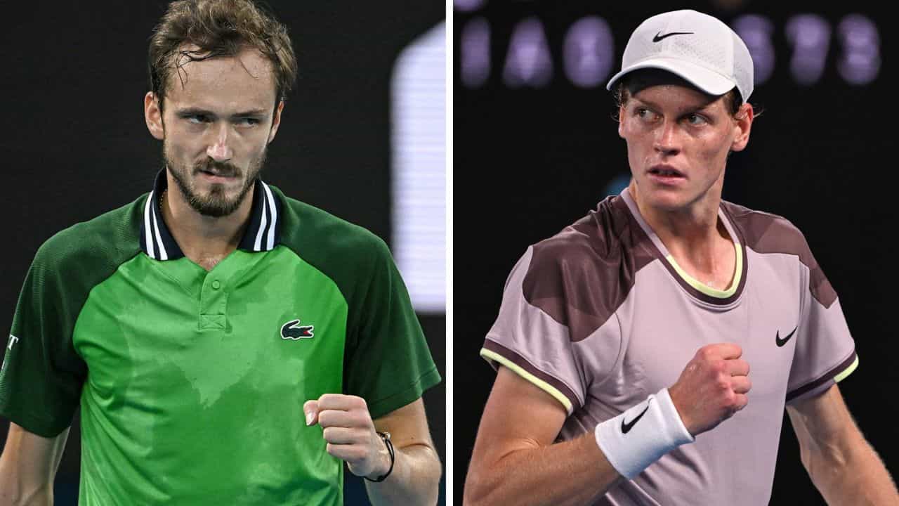 Australian Open 2024: পিছিয়ে থেকেও জয়, মেদভেদেভকে হারিয়ে মেলবোর্নে মহাকাব্য লিখলেন সিনার Australian Open 2024: পিছিয়ে থেকেও জয়, মেদভেদেভকে হারিয়ে মেলবোর্নে মহাকাব্য লিখলেন সিনার