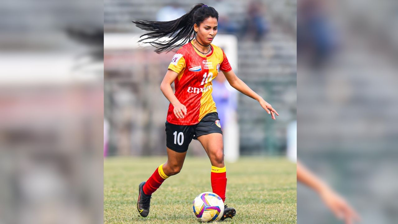East Bengal Women's Team Share point with Odisha Sports, First Foreign Recruit Sanjida Akhter makes Debut 5