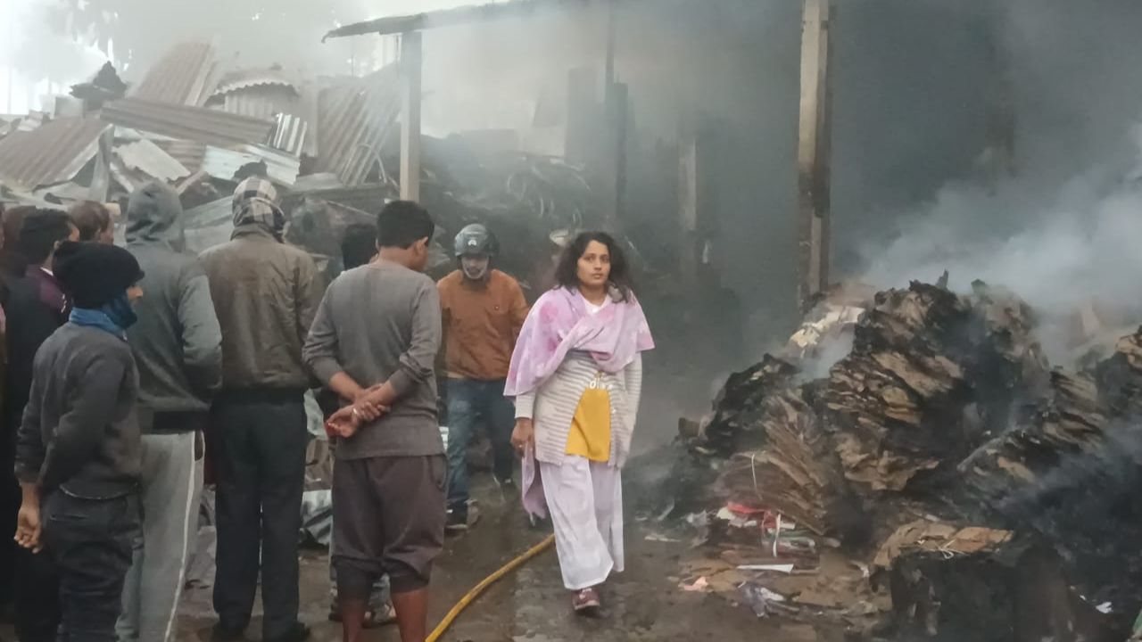 Fire: কুয়াশায় অন্ধকার ভোরে দাউ দাউ করে জ্বলছে এলাকা, 'বাঁচাও বাঁচাও' আর্তনাদ