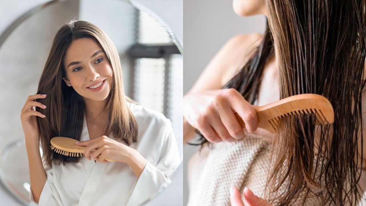 রূপচর্চার কথা মহিলাদের খুব একটা বলতে হয় না। আর রূপচর্চায় তাঁদের প্রিয় কোরিয়ান বিউটি টিপস। শুধু ত্বক নয়,চুলের পরিচর্যাতেও দারুণভাবে কাজে লাগে এই বিউটি টিপস। (ছবি:Pinterest)