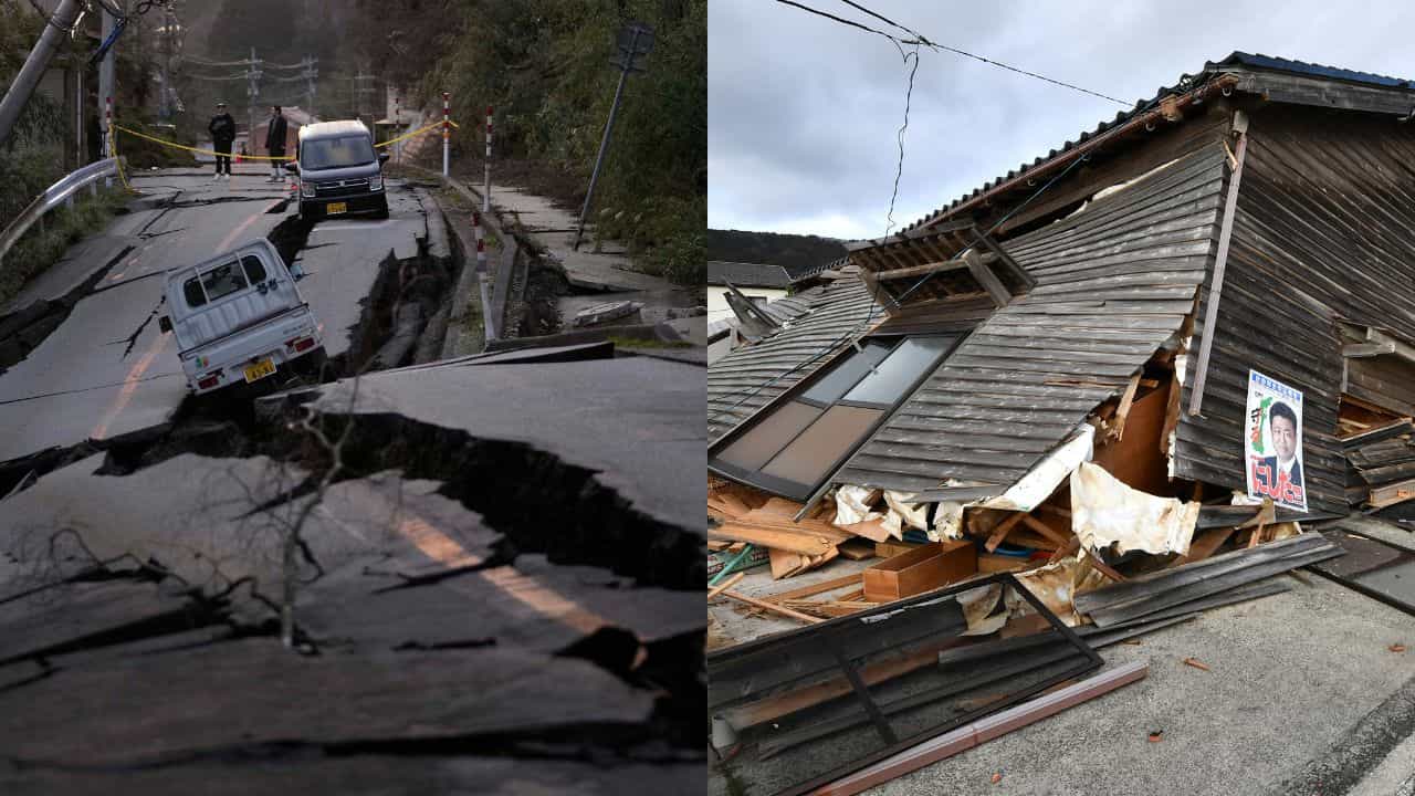 Japan Earthquake: ক্ষণে ক্ষণে কেঁপে উঠছে মাটি, ফের ভূমিকম্প-বিপর্যয়ের সতর্কতা জারি জাপানে Japan Earthquake: ক্ষণে ক্ষণে কেঁপে উঠছে মাটি, ফের ভূমিকম্প-বিপর্যয়ের সতর্কতা জারি জাপানে