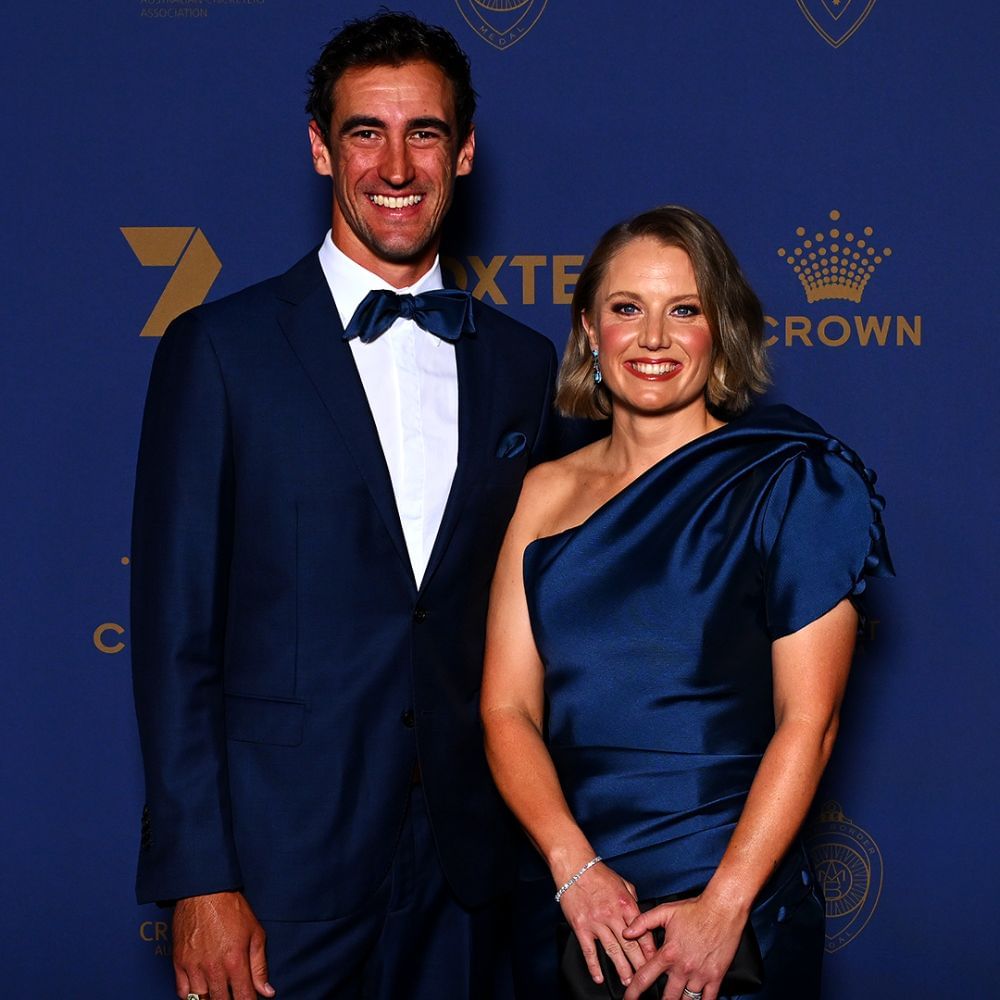 Mitchell Starc and alyssa healy