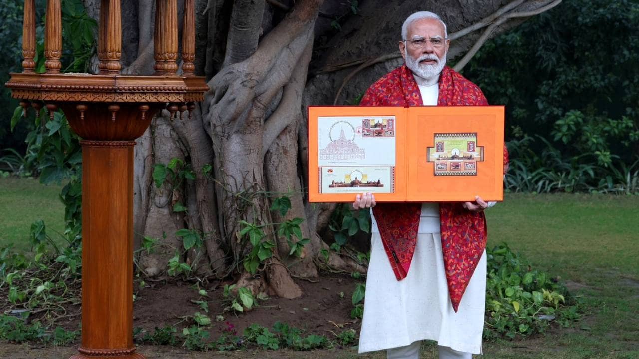 Postage Stamps on Ram Temple: রাম মন্দির নিয়ে ডাকটিকিটের সংকলন প্রকাশ করলেন প্রধানমন্ত্রী