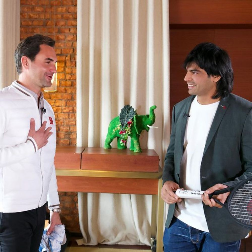 Roger Federer & Neeraj Chopra meets