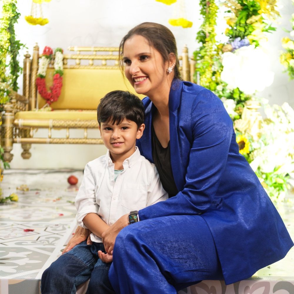 Sania and her son