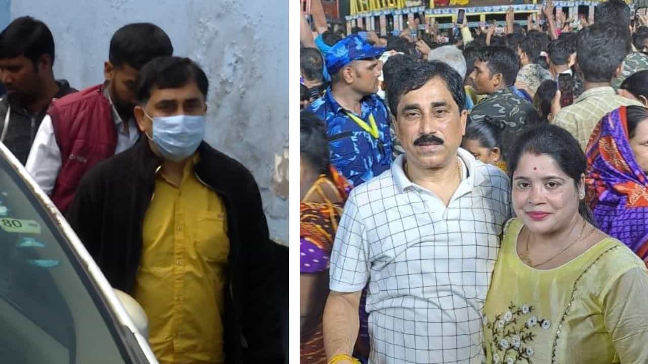 Ration Scam: 'হ্যাঁ গো, চেহারার কী হাল হয়েছে তোমার'! কাঁদতে কাঁদতে শঙ্করের পায়ে লুটিয়ে পড়লেন স্ত্রী জ্যোৎস্না Ration Scam: 'হ্যাঁ গো, চেহারার কী হাল হয়েছে তোমার'! কাঁদতে কাঁদতে শঙ্করের পায়ে লুটিয়ে পড়লেন স্ত্রী জ্যোৎস্না