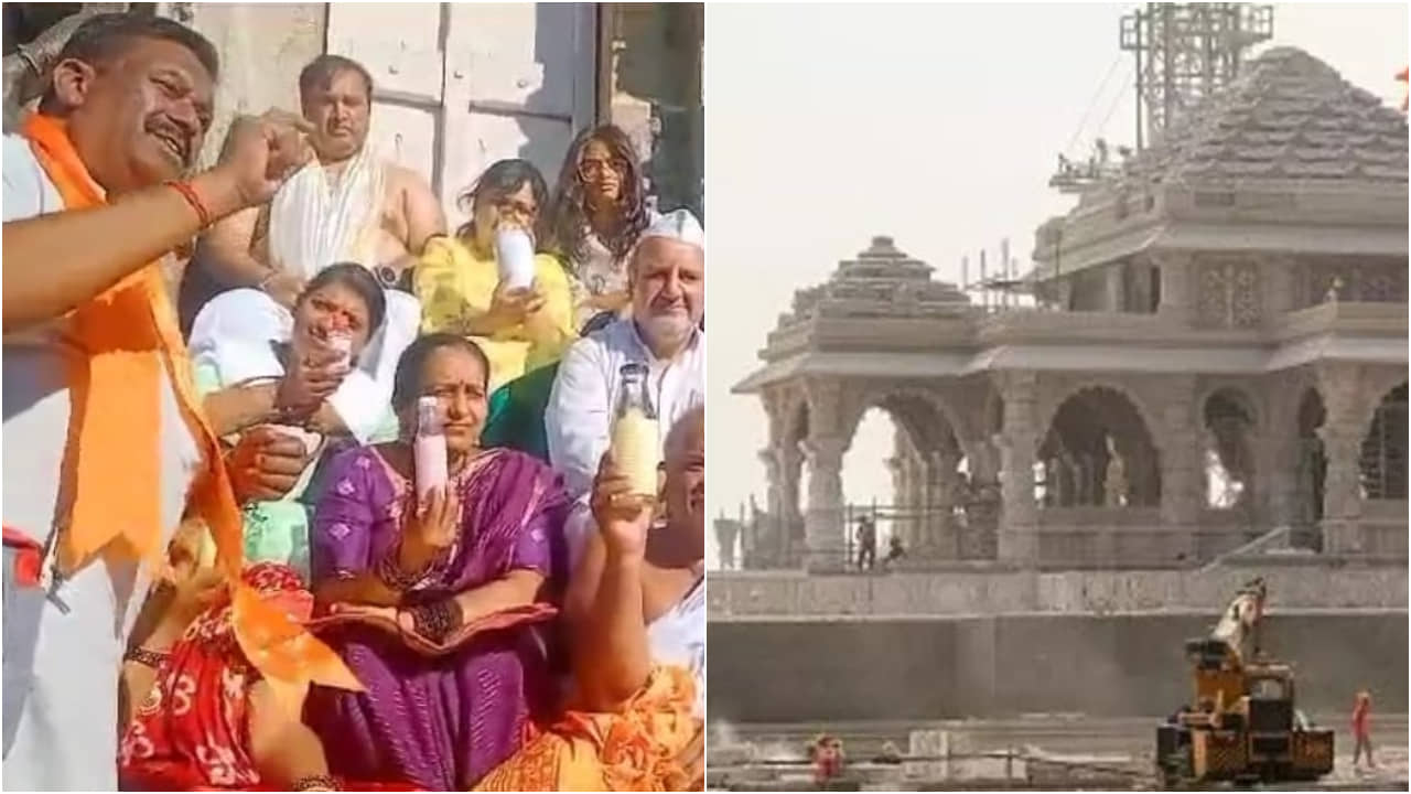 Sharda Peeth Kund: বিলেত ঘুরে অযোধ্যায় পাক অধিকৃত কাশ্মীরের শারদা পীঠের পবিত্র জল