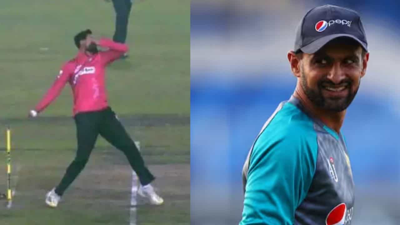 Shoaib Malik: ৩ বিয়ের প্রভাব? এক ওভারে তিনটে নো-বল শোয়েবের! Shoaib Malik: ৩ বিয়ের প্রভাব? এক ওভারে তিনটে নো-বল শোয়েবের!