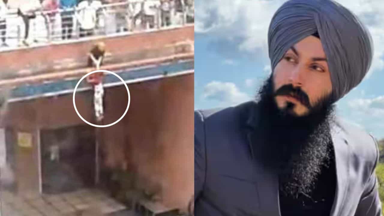 ঝুঁকি নিয়ে তরুণীর আত্মহত্যা আটকে 'হিরো' অভিনেতা! রইল হাড়হিম করা ভিডিয়ো ঝুঁকি নিয়ে তরুণীর আত্মহত্যা আটকে 'হিরো' অভিনেতা! রইল হাড়হিম করা ভিডিয়ো