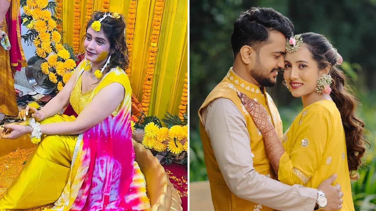 Haldi fashion: গায়ে হলুদের সকালে শাড়ি নাকি ট্রেন্ডি ফ্যাশন, কেমন সাজতে চান? Haldi fashion: গায়ে হলুদের সকালে শাড়ি নাকি ট্রেন্ডি ফ্যাশন, কেমন সাজতে চান?