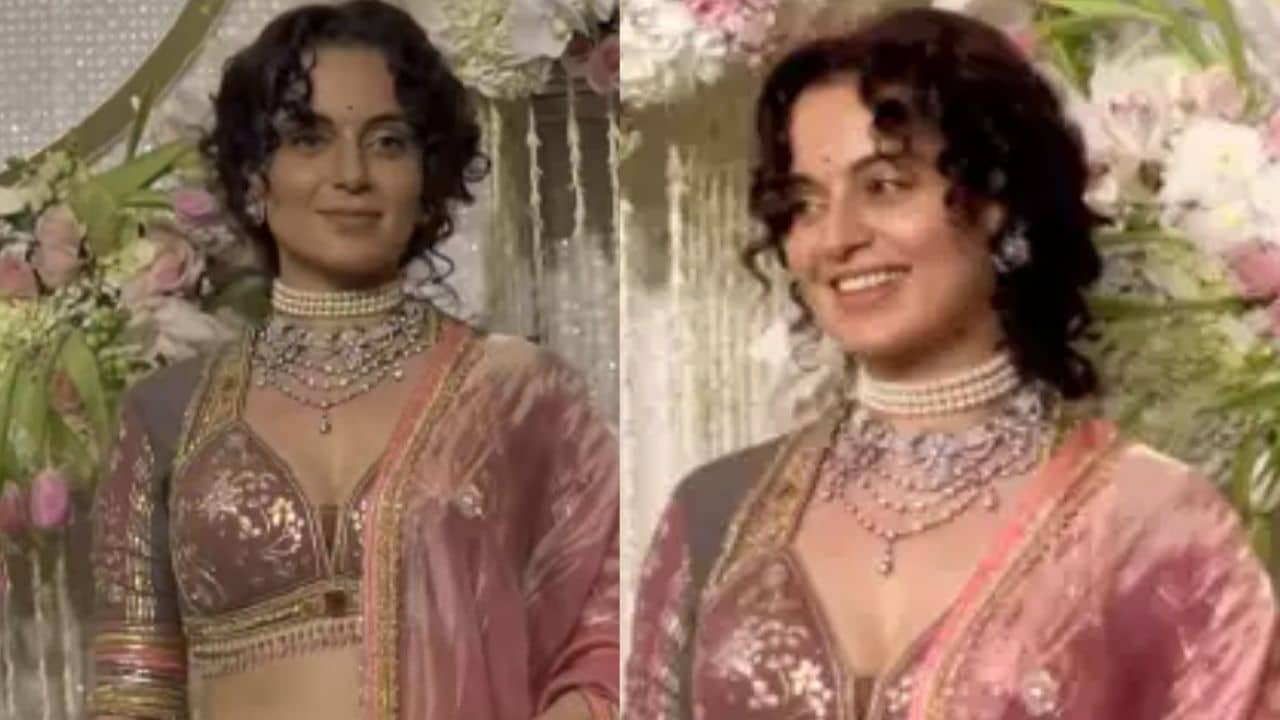 আমির খানের মেয়ের বিয়েতে এসে হঠাৎই জয় শ্রী রাম ধ্বনি কঙ্গনার!