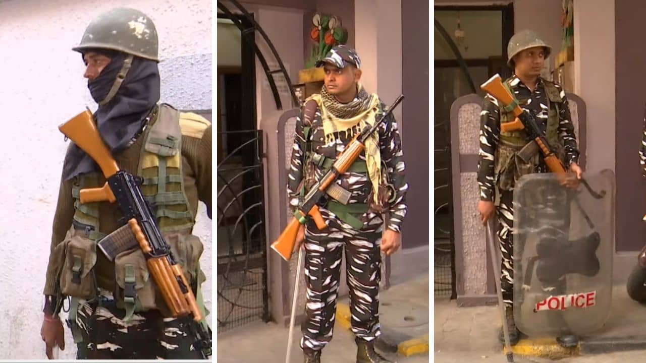 CRPF at ED raid: সন্দেশখালি থেকে শিক্ষা নিয়ে ‘ফুল’ রণসজ্জায় সুজিত-তাপসদের বাড়িতে CRPF