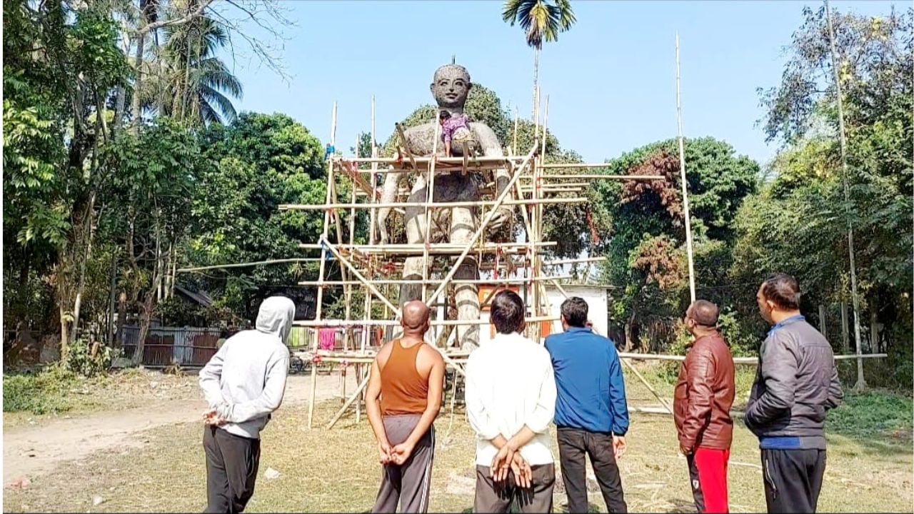 Ram Idol in Bengal: বাংলায় তৈরি ২২ ফুটের রাম মূর্তি, ২২-এই হবে প্রাণ প্রতিষ্ঠা