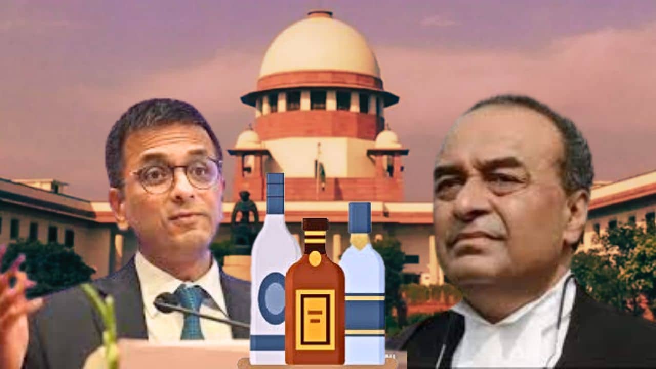 Supreme Court CJI: এজলাসে হুইস্কির বোতল নিয়ে এলেন মুকুল রোহতাগী, চমকে গেলেন প্রধান বিচারপতি