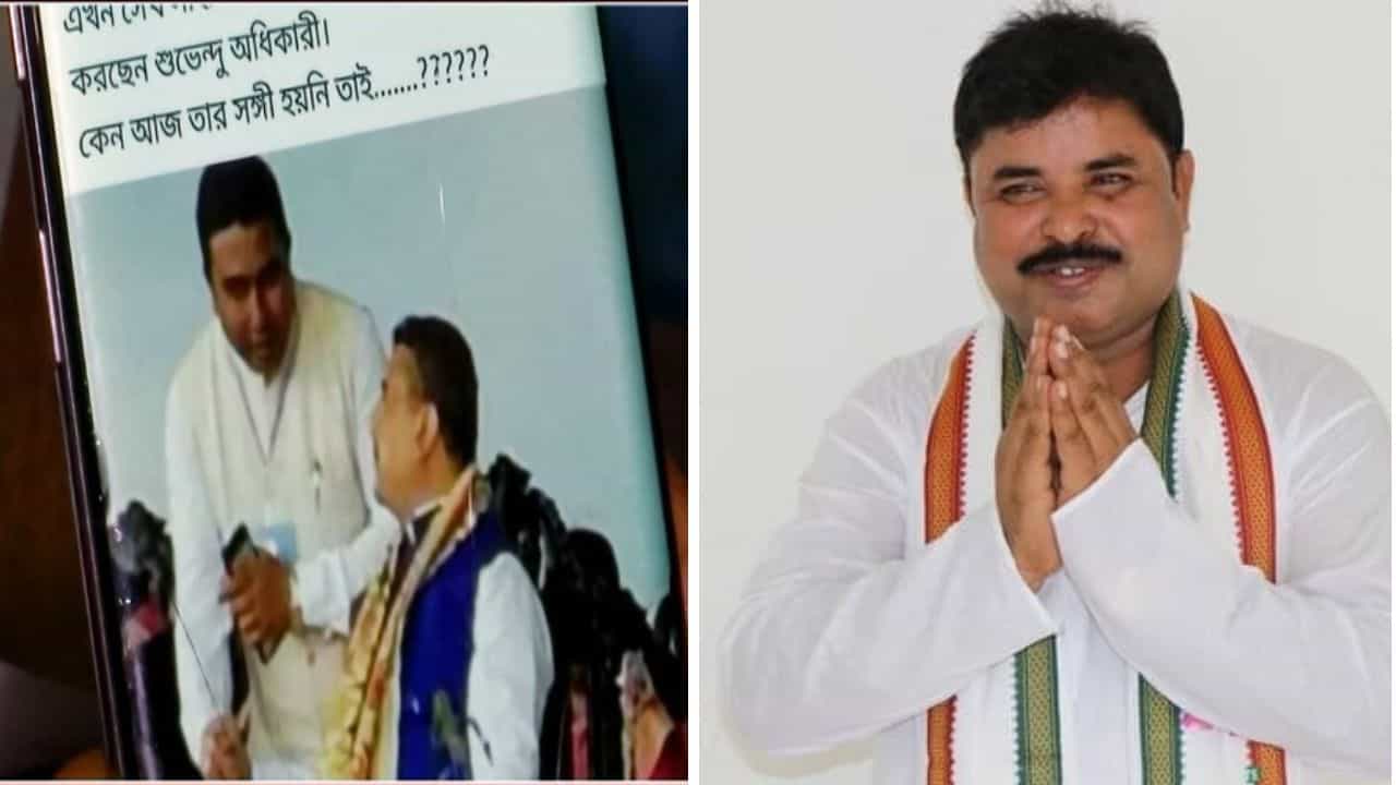 Sheikh Shahjahan: শুভেন্দুর সঙ্গে শাহজাহানের ছবি, বিস্ফোরক অভিযোগ তৃণমূল বিধায়কের Sheikh Shahjahan: শুভেন্দুর সঙ্গে শাহজাহানের ছবি, বিস্ফোরক অভিযোগ তৃণমূল বিধায়কের