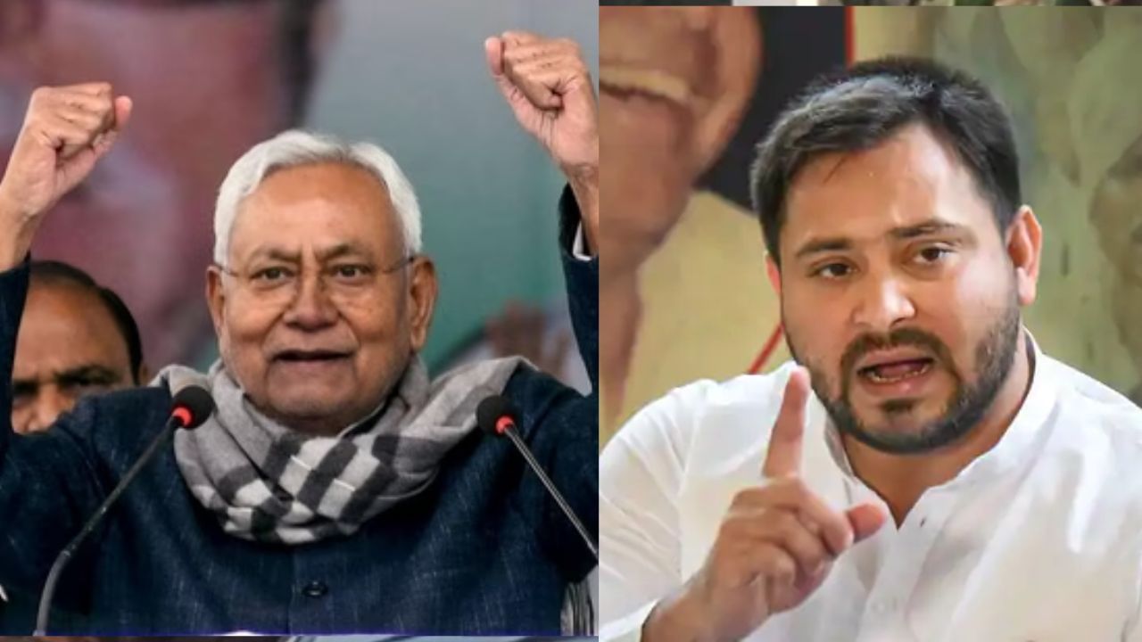 Tejashwi Yadav: নীতীশ 'হাত' ছাড়তেই মমতার দলের স্লোগান তেজস্বীর মুখে