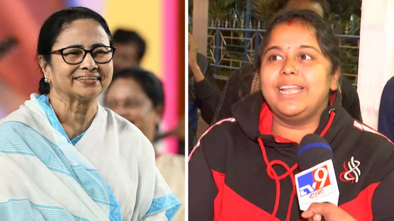 Mamata Banerjee: 'SSKM-র ওয়ার্ডে ওয়ার্ডে রবীন্দ্রসঙ্গীত-নজরুলগীতি বাজুক', মমতাকে কাছে পেয়ে আবদার তরুণীর Mamata Banerjee: 'SSKM-র ওয়ার্ডে ওয়ার্ডে রবীন্দ্রসঙ্গীত-নজরুলগীতি বাজুক', মমতাকে কাছে পেয়ে আবদার তরুণীর