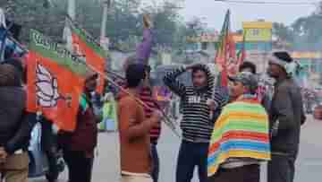 TMC-BJP: সমবায়ে জিতল তৃণমূল, বাজি ফাটিয়ে মিছিল করে উচ্ছ্বাস বিজেপির