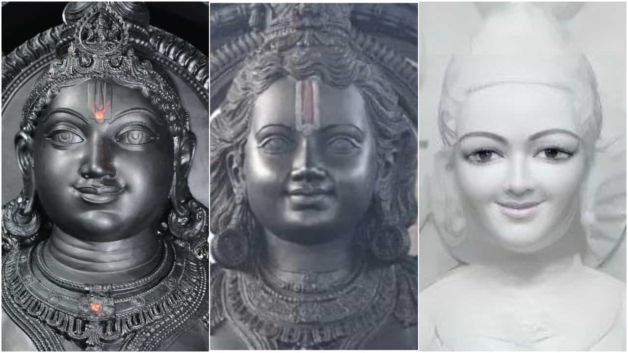 Ram Lalla idols: গর্ভগৃহে স্থান পেল না যে রামলালা মূর্তিদুটি, সামনে এল তাদের ছবি, দেখুন Ram Lalla idols: গর্ভগৃহে স্থান পেল না যে রামলালা মূর্তিদুটি, সামনে এল তাদের ছবি, দেখুন